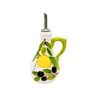 ZITRONE MIT OLIVE ÖL / Essig Flasche 17 cm / 0,2 L