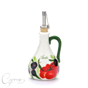 TOMATEN MIT OLIVE Essig Flasche 17 cm / 0,2 l