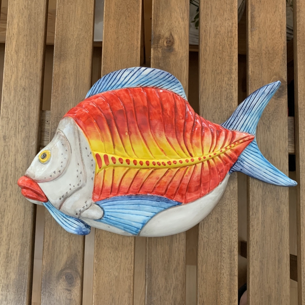 DEKORATION Fisch 32 cm