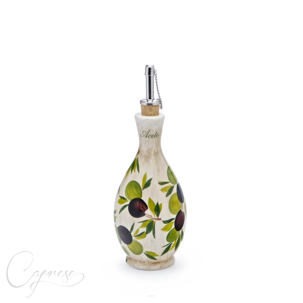 OLIVE BEIGE Essig Flasche 17 cm / 0,3 L