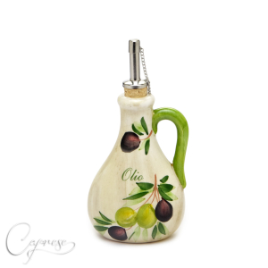 OLIVE BEIGE ÖL Flasche 17 cm / 0,2 l