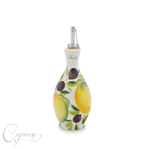 ZITRONE MIT OLIVE Essig Flasche 17 cm / 0,3 L