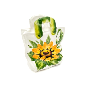 SONNENBLUMEN Tischvase 17 cm