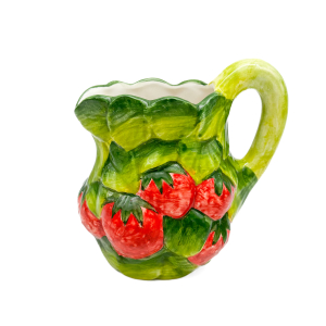 ERDBEERE 3D Kanne Krüg 19 cm / 1,2 L