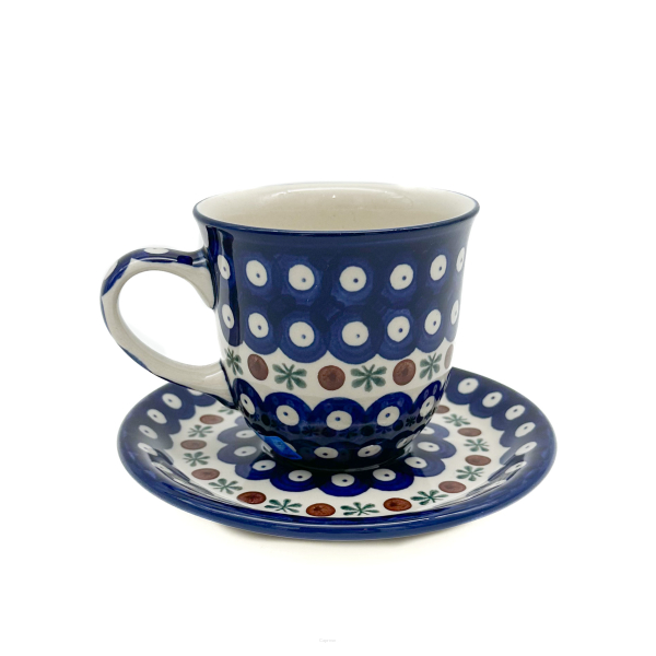 BUNZLAUER KERAMIK Tasse & Untertasse