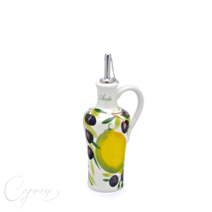 ZITRONE MIT OLIVE Essig Flasche 22 cm / 0,25 L