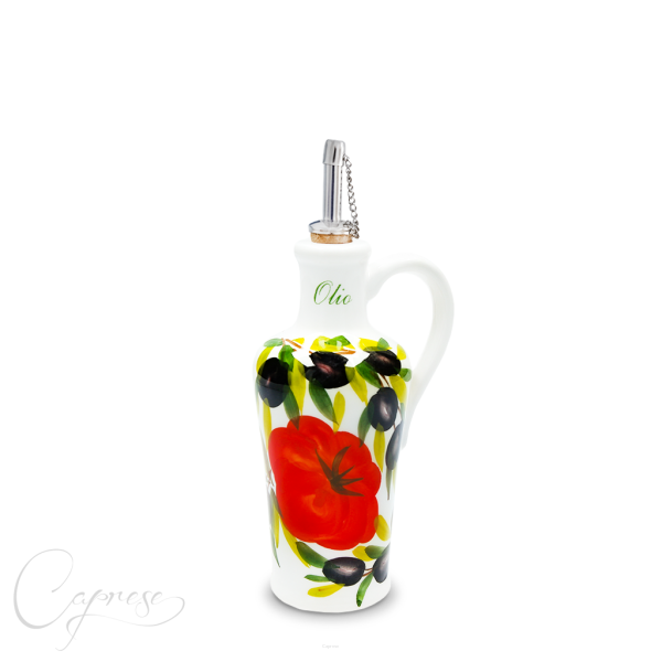 TOMATEN MIT OLIVE Öl Flasche 22 cm / 0,25 L