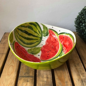 WASSERMELONE Schüssel Schale 28 cm