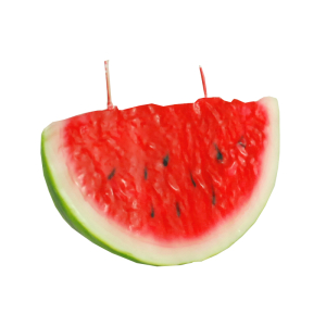 KERZE Wassermelone 15 CM 