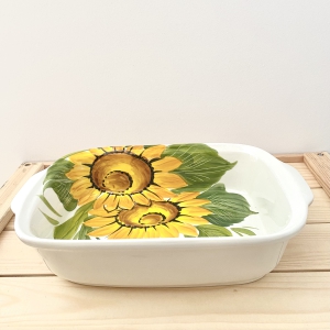 SONNENBLUMEN Auflaufforme 29,5 cm