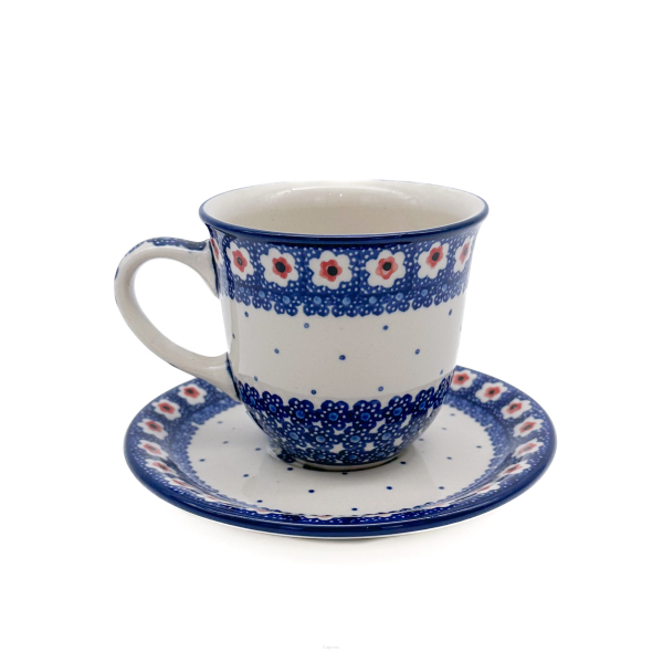 BUNZLAUER KERAMIK Tasse & Untertasse