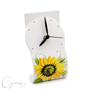 SONNENBLUMEN Uhr 19 cm