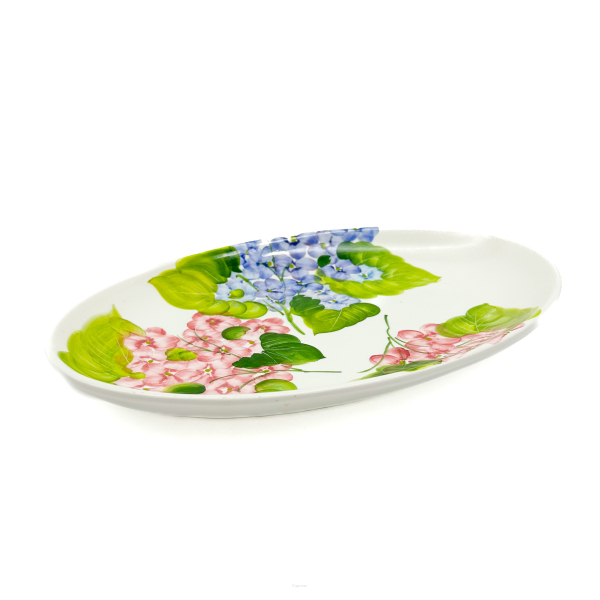 HORTENSIE Oval Platte 33,5 cm