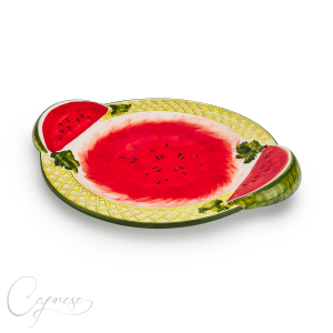 WASSERMELONE 3D Servierplatte Teller 35 cm