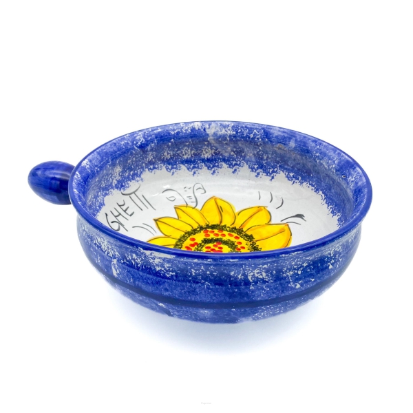 BLAUE SONNENBLUME Spaghetti Schüssel 30 cm