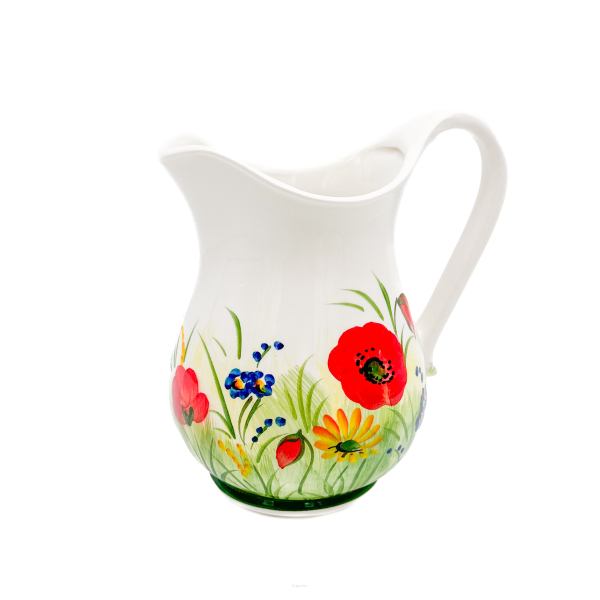 MOHNBLUMEN Kanne Krüg 20 cm / 1,2 L