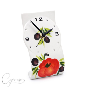 TOMATEN MIT OLIVE Uhr 19 cm